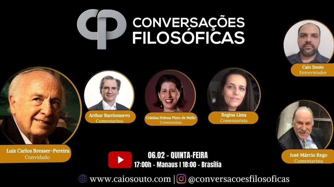 O Novo Desenvolvimentismo: economia, política e filosofia. Com Luiz Carlos Bresser-Pereira