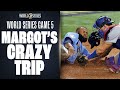 Rays' Manuel Margot tries to STEAL HOME in crazy trip across the bases in World Series Game 5!