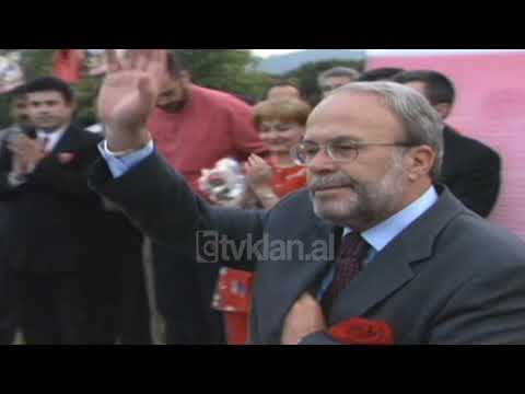 PS miting ne Qytetin Studenti, Nano e Meta prezantojne Angjelin - (1 Qershor 2001)