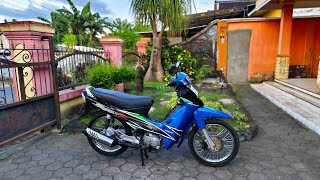 Download lagu SHOGUN DILAWAN, SUZUKI SHOGUN R BLUE BLACK 2002, ENGINE & GOOD RIDE, NORMAL ELECTRICITY, READY TO GO mp3