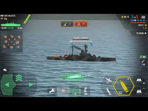 [Battle of warships] HMS Majestic Fun - Do not come Close!