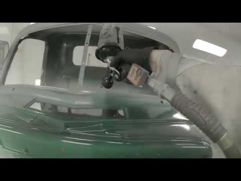 1951 Chevy truck cab and parts painting