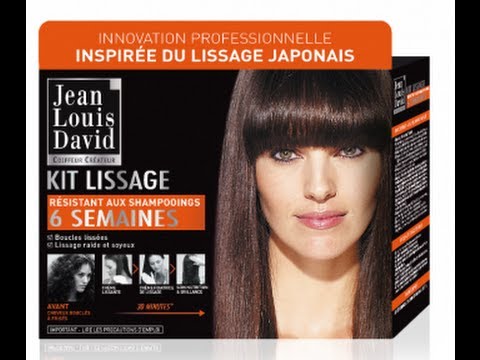 comment appliquer lissage japonais jean louis david