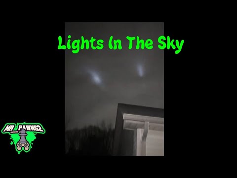 Can Anyone Explain What I'm Looking At? Lights In The Sky