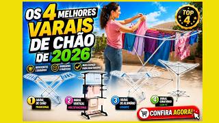 🔥 Os 4 Melhores Varais de Chão de 2026! Resistentes, Práticos e Econômicos