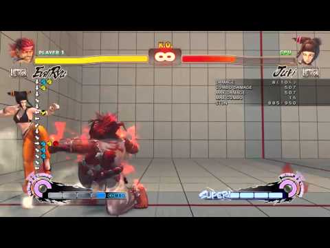 EVIL RYU - Combo 544 Damage // 925 Stun #USF4