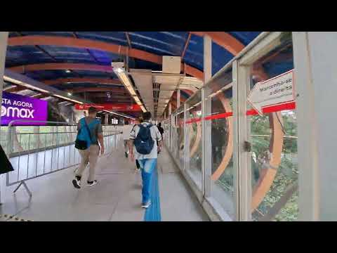 Linha 4 - Transferência entre ViaQuatro e ViaMobilidade na Estação Pinheiros