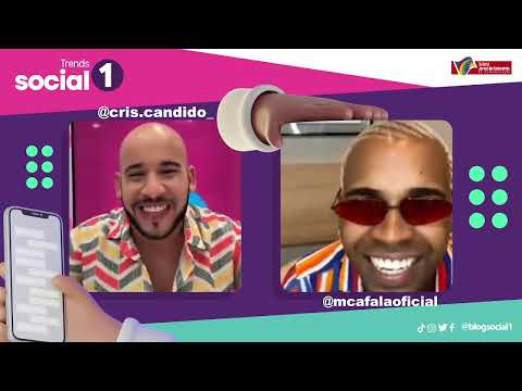 #TrendsSocial1 - Mc Afala é o convidado desta sexta-feira (18)