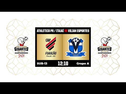 Athletico PR - Itajaí 4x0 Vilian Esportes | SUB-13 | Copa Gasparzinho