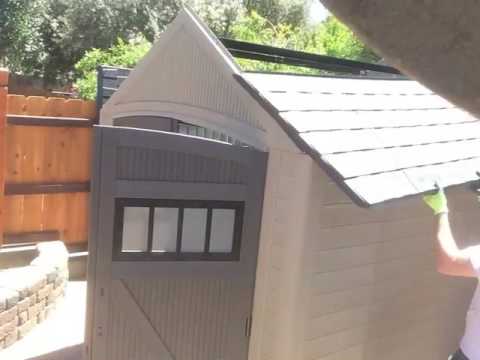 Time-Lapse Build: Rubbermaid 7x7 Roughneck Shed