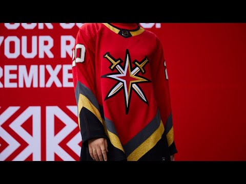 Vegas Golden Knights Retro Reverse Jersey Reaction