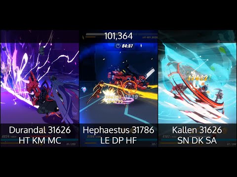 [SEA] Memorial W54 - Durandal (37952/31626); Hephaestus (31786); Kallen (31626) //Exalted//