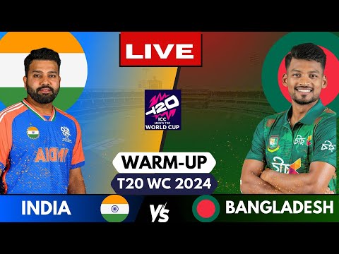 🔴 Live: India vs Bangladesh T20 World Cup Warm-Up Match Score | Live Cricket Match Today IND vs BAN