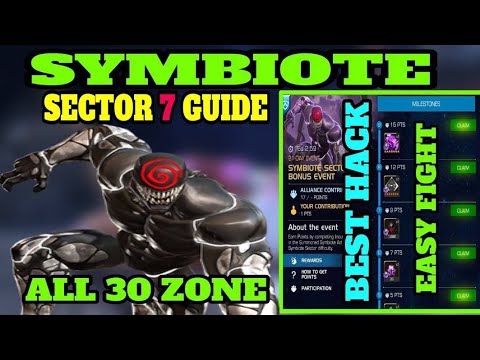 Incursions Symbiote Sector 7 all 30 zone 
