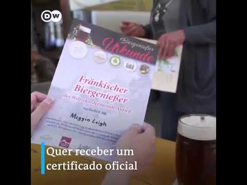 Pequena Cidade Alemã com 1500 Habitantes é Rota da Cerveja Quem Faz Recebe Certificado de Degustador