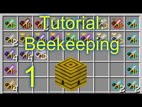rick nineg - Minecraft Tutorial: Beekeeping [HD] (Forestry Mod)--#1--Getting Started
