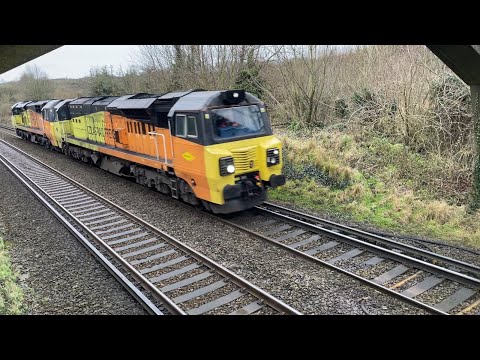 Class 70 | 70813 + 70817 | Tone | Colas Rail Freight