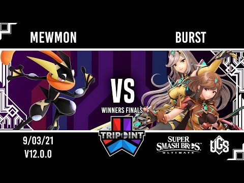 Tripoint Smash 112 - Winners Finals - Mewmon(Greninja) Vs. Burst(Pyra and Mythra)