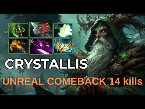 Crystallis vs Parker GODLIKE | Nature's Prophet Super Furion Carry patch 7.38c - Dota 2 Pro Gameplay