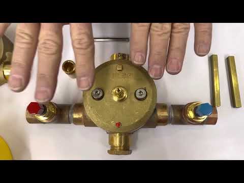 Eurotherm 3/4" Thermostatic Shower Valves