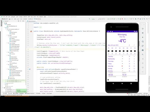 Android App: Weather Forecast