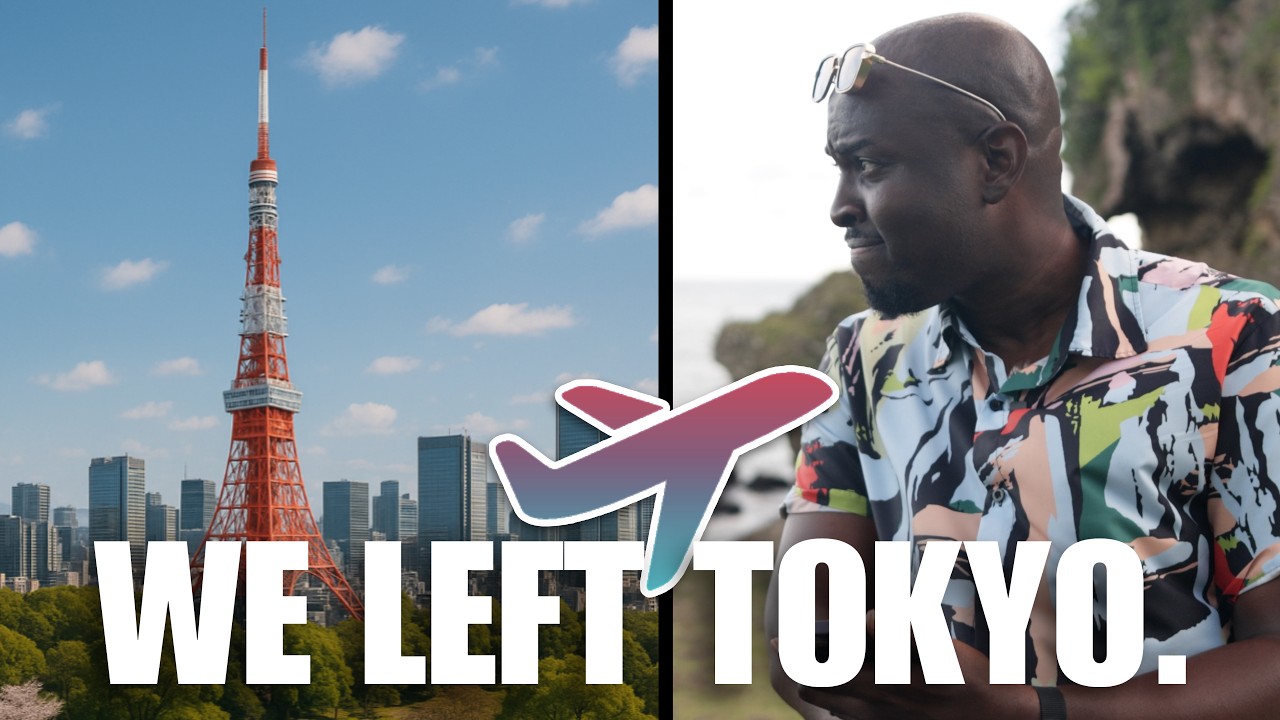 We've Officially Left Tokyo.