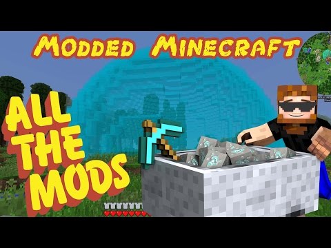 Modded Minecraft: ALL THE MODS! - Ep.4 - Auto Mining!