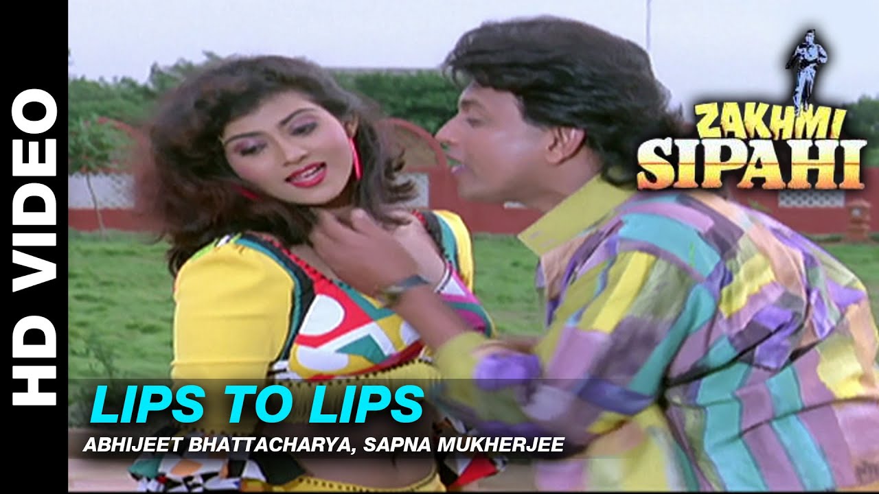 Lips To Lips Lyrics | Zakhmi Sipahi | Sapna Mukherjee, Abhijeet | Rais Bhatia