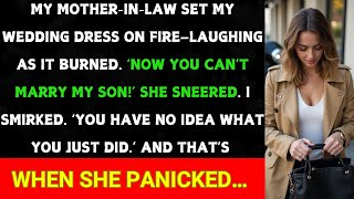 My Mother-In-Law Burned My Wedding Dress Right Before The Ceremony To Stop Me From Marrying Her Son