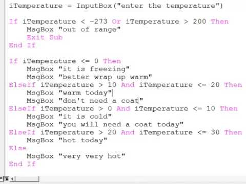 1 Introduction to Programming with VBA The Integrated Development Environment