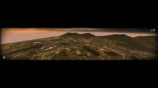 RUSE gameplay using Eyefinity at 7680x1600 HD