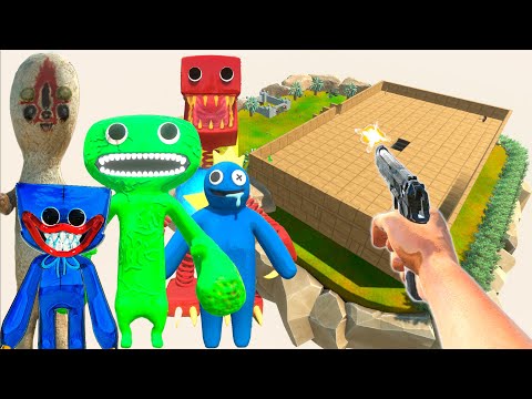 Pass FPS Avatar All Rooms with Monsters and Survive - Animal Revolt Battle Simulator / ARBS