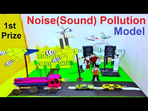 water pollution working model making using cardboard and waste materials diy best out of waste