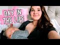 DAY IN THE LIFE WITH A NEWBORN Breastfeeding Schedule 2 Mos Old