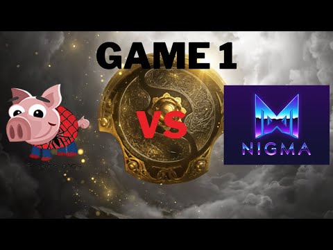 EN TI10 | EU Qualifiers | Nigma vs Spigz | Game 1 | Lower Brackets | Bo3