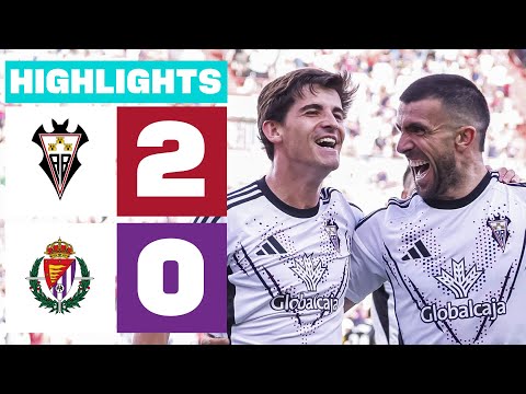 ALBACETE BP  2 - 0 REAL VALLADOLID | RESUMEN LALIGA HYPERMOTION