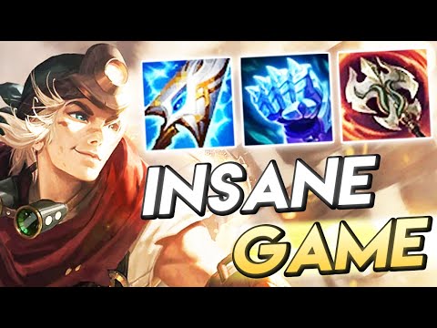 INSANE BACK AND FORTH EZREAL GAME