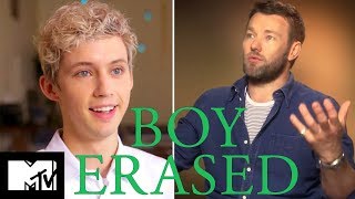 Joel Edgerton On Troye Sivan &amp; Revelation | Boy Erased | MTV Movies