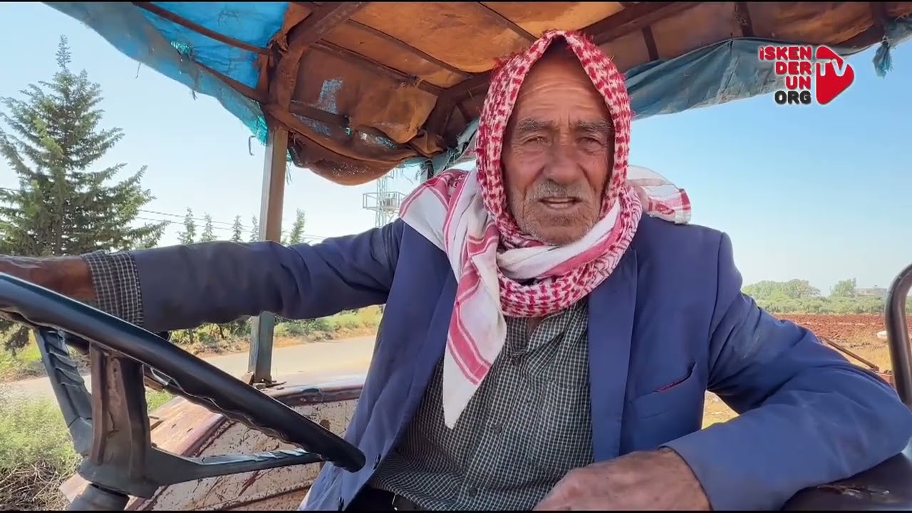50 Yıllık Traktörüyle Hayata Tutundu...