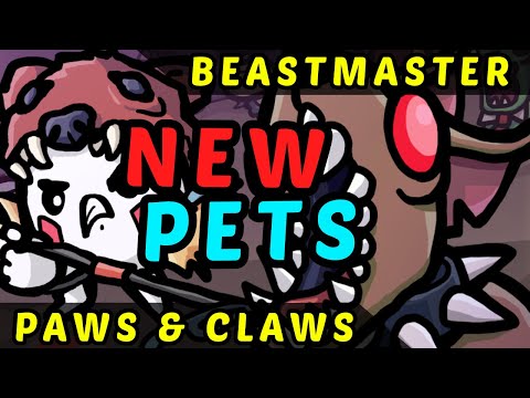 HUGE NEW UPDATE - Unlocks and Beastmaster - Brotato Paws and Claws Beta First Look