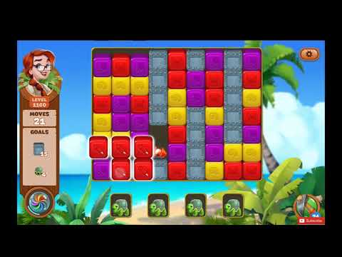 Lost Island Blast Adventure Level 1160 NO BOOSTERS - A S GAMING