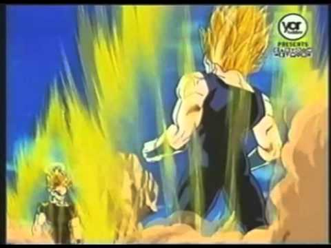 Goku and Vegeta go super sayian 2 for the first time ocean dub