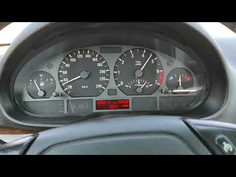 BMW E46 320i 110 kw 0-100 km/h Acceleration
