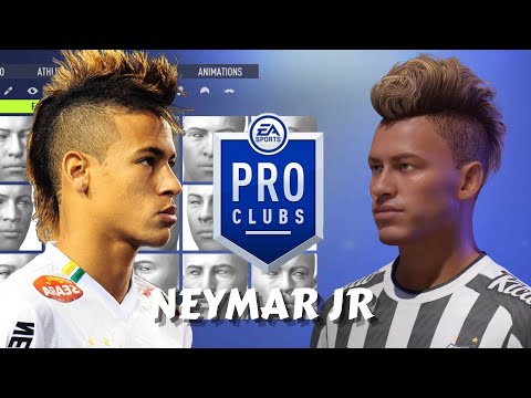 FIFA 22 Neymar Jr (Santos FC) Pro Clubs Creation