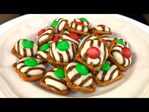 HOW TO MAKE PRETZEL M&M HUGS!