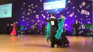 Mistrzostwa Polski Elbląg 2014 Pow.15 ST 1/4 Walc Angielski 3