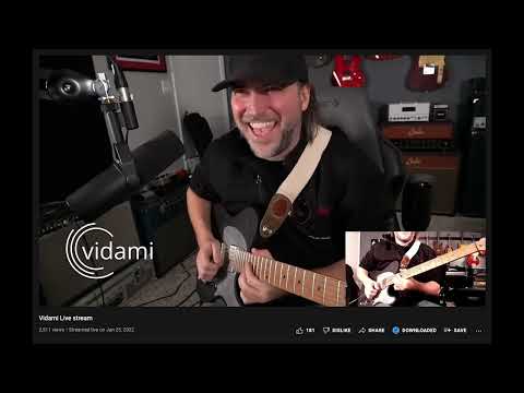 Andy Wood plays Steve Morse "Tumeni Notes" on Vidami livestream