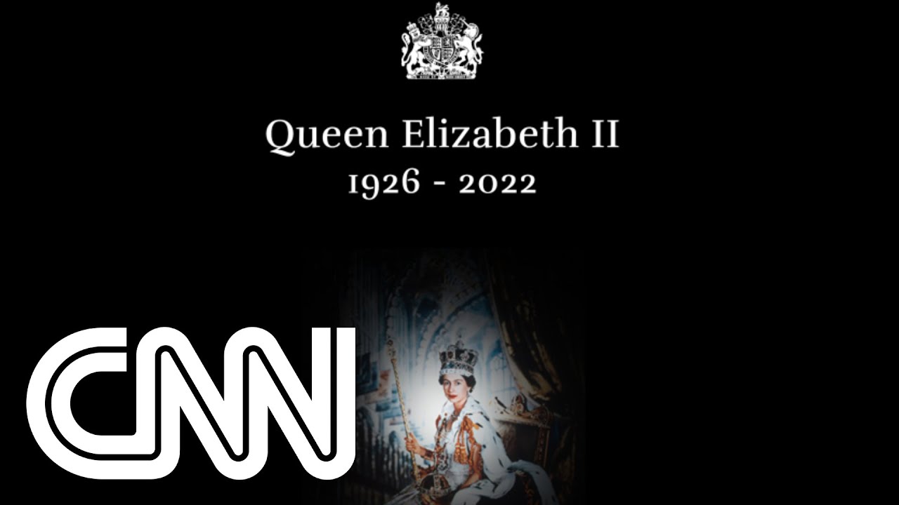 Em Elizabeth Site real adota fundo preto em homenagem à rainha Elizabeth II CNN Brasil