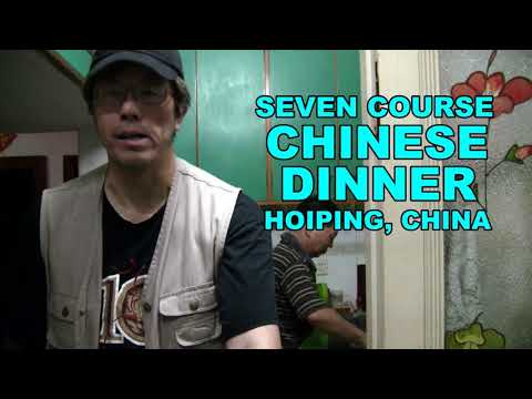 7 Recipes For Chinese Dinner  (Traditional Chinese Cooking In Hoiping, China)