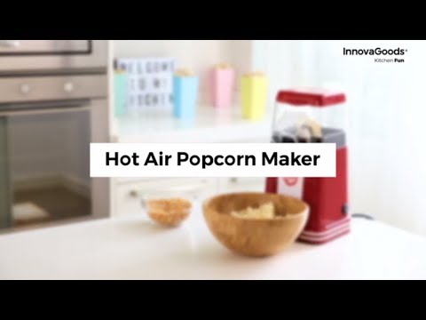 InnovaGoods Kitchen Fun Hot Air Popcorn Maker